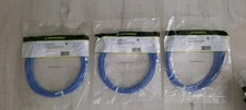 3 PACK - ORTRONICS OR-MC609-06 CORD CAT6 MOD 8 9FT BLUE CLARITY 4P 24G ST PVC CM