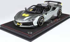 BBR P18238E 1/18 Ferrari SF90 XX Spider Grey Competition Limited Edition 50pc