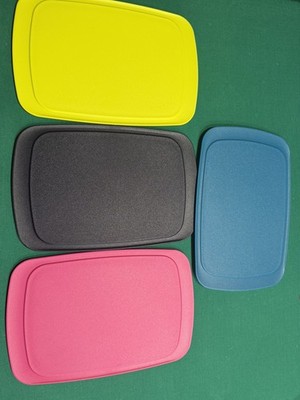 Tupperware Stackable Cutting Boards 10'' x 7'' Set of 4
