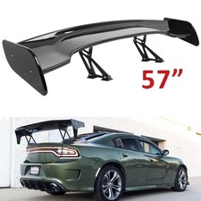 Gloss Black 57 Rear Spoiler Wing Truck Style For Dodge Charger Rt Stx Srt Abs Gloss Black 57 Rear Spoiler Wing Truck Style For Dodge Charger Rt Stx Srt Abs