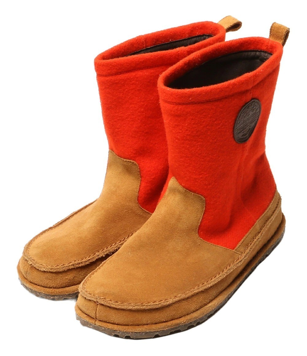 Filson Lahti Boots Men's US 10 EU 43 Beige Orange 28cm w/ Storage Bag Used image 7