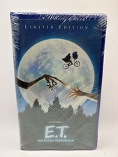 E.T. The Extra-Terrestrial VHS, 2002 limited edition sealed