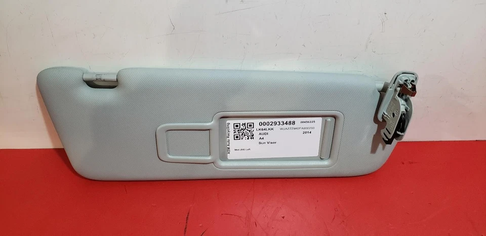 AUDI RS4 NEARSIDE PASSENGER SUN VISOR 2014 - Imagem 4 de 4