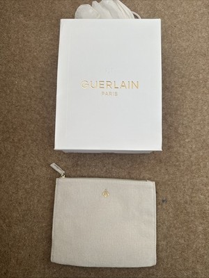 Guerlain Kosmetik Zip Beutel Tasche und Geschenkverpackung