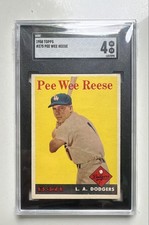 1958 Topps - Pee Wee Reese #375
