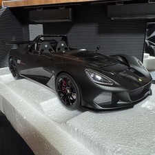 1/18 Autoart Lotus 3-Eleven Matte Black Minicar