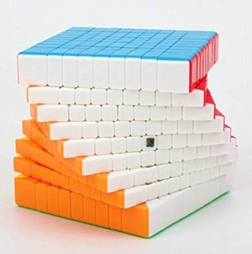 Cubo de velocidad Moyu 9x9 - Cubo mágico sin pegatinas más pequeño para desarrollo de habilidades Foto 3 de 4