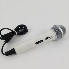 IK Multimedia iRig Voice White Handheld Microphone for Smartphones and Tablets