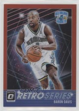 2018-19 Panini Donruss Optic Retro Series Red Prizm /99 Baron Davis #1 0c2