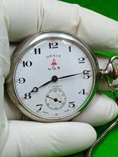 vintage GENIE Pocket watch Swiss 17 Jewels
