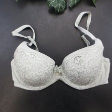 Victoria's Secret Women's Green 32DD Lace Demi Lined Underwire Bra