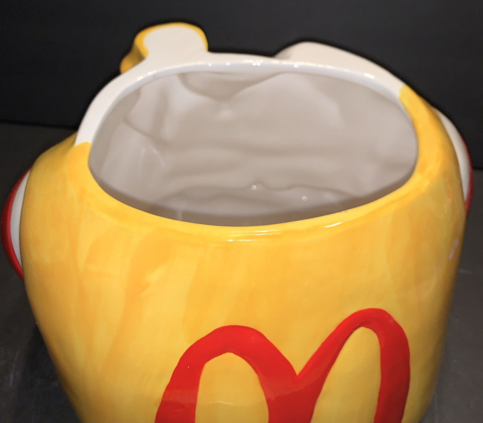Vintage 1997 McDonald's Ronald McDonald Ceramic Cookie Jar by Treasure Craft NIB