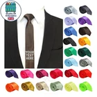 Personalised Embroidered Van Der Linn Satin Tie Premium Elegant Neckwear