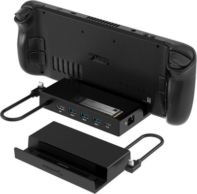 SABRENT 7in1 Dockingstation Steam Deck Kompatibel mit M.2 SSD Slot