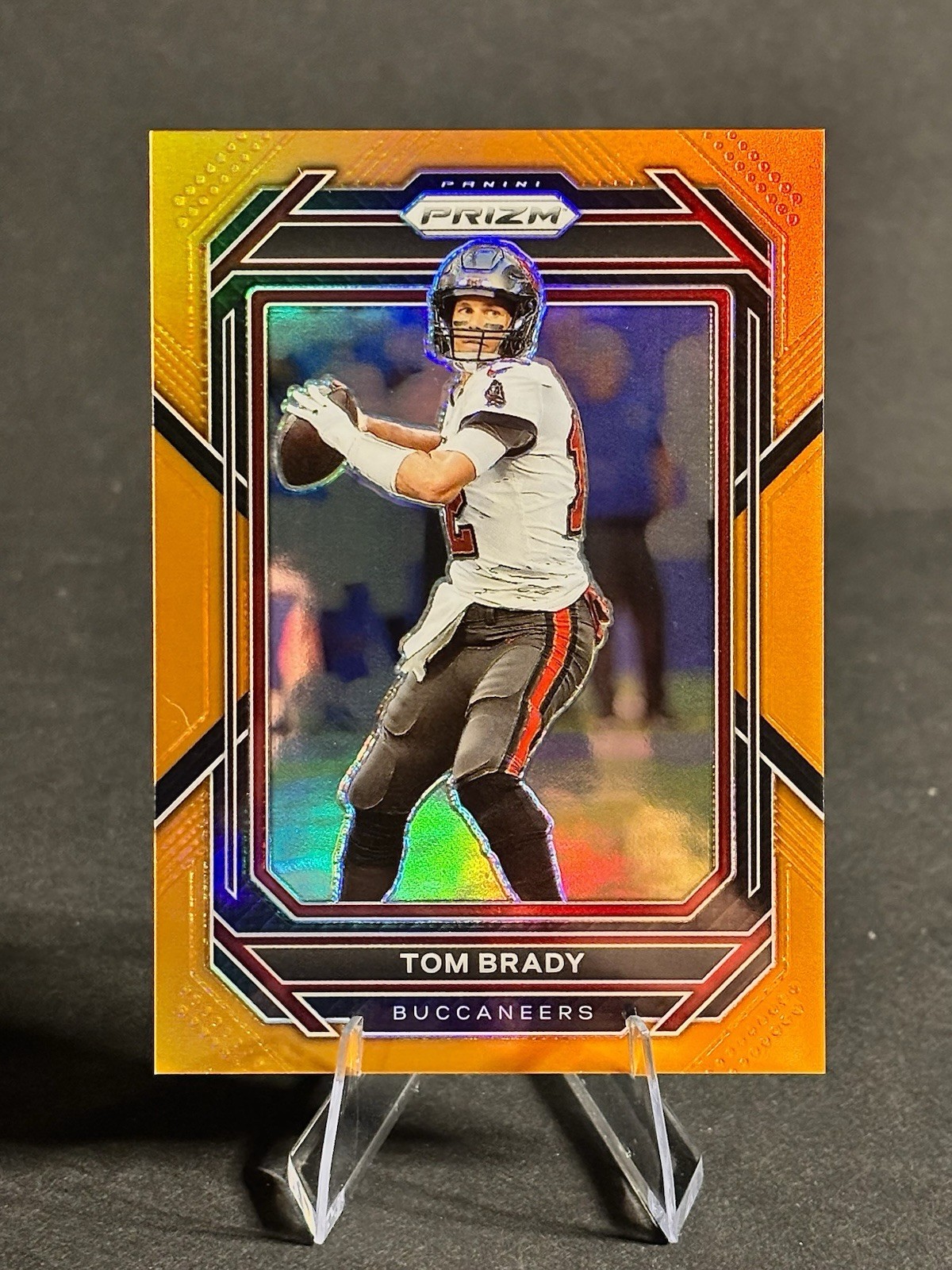 TOM BRADY 2022 Panini Prizm Orange Prizm /249 Buccaneers #273