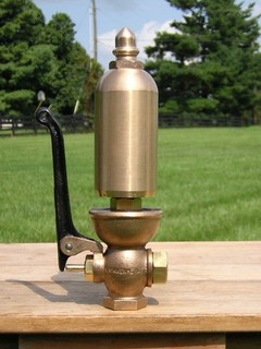 2" Diameter Lunkenheimer Steam Whistle With Built In Valve / Traction Engine
