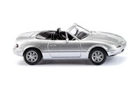Wiking 018807 Mazda MX5 - Silverstone Met., 1:87, Neu Modellauto