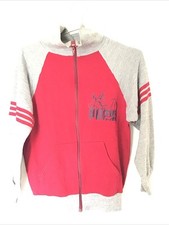 Vintage puma 1980s Track Jacket Grey Striped Sleeve Zip Up