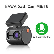 MINI 3 2K Dash Cam with Voice Control WiFi Car DVR Night Vision Loop Record