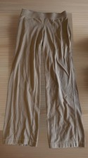 Eileen Fisher Organic Cotton Pull-On Straight Pant Organic Cotton Size PS Tan