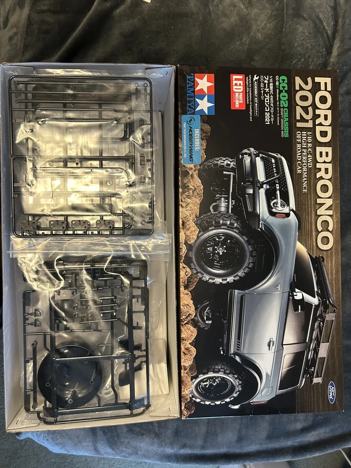 Tamiya 1/10 RC Ford Bronco 2021 CC-02 Chassis 4WD - Image 2 of 4