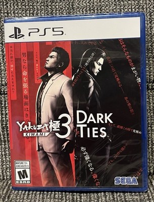 Yakuza Kiwami 3 & Dark Ties - Sony PlayStation 5 Brand New Factory Sealed