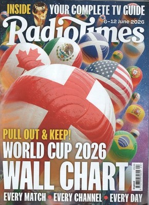 Radio Times June 6 - 12 2026 - Fifa World Cup 2026 Preview, Rupert Everett