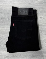 Levi's 510 Skinny Men's Stretch Jeans Advance Flex Black Denim New