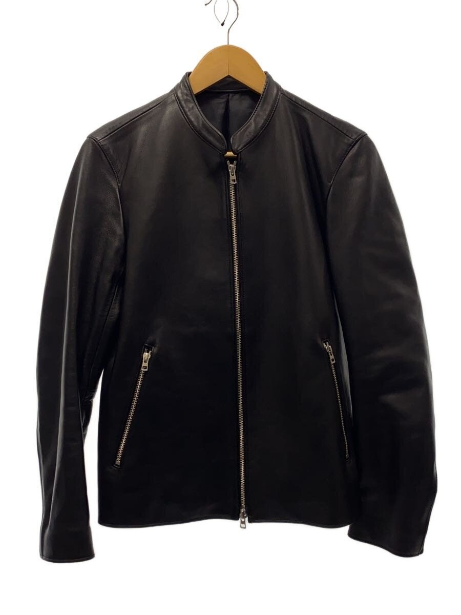 Lidnm Single Riders Jacket/M/Sheep Leather/Blk/Plain/L18Ss-17 3566