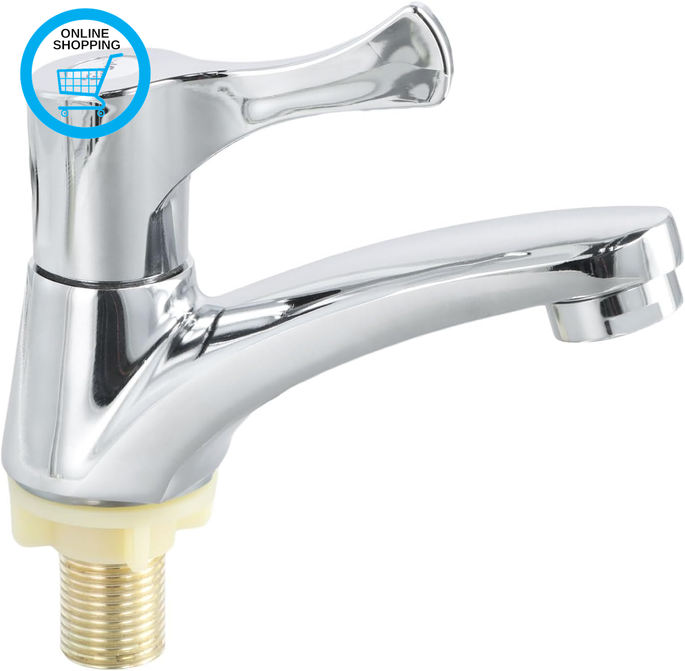 Single Cold Water Tap, Zinc Alloy Faucet, Modern Style Bathroom Taps, Taps for B