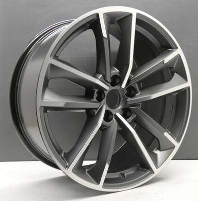 AUDI Q3 S-LINE 19 ZOLL ALUFELGE FELGE 83A SATIN GRAU DOPPELARM 83A601025B X1