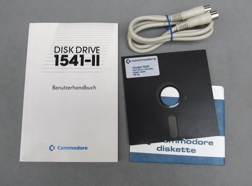 1541-II - Napęd Commodore C64 + zasilacz + akcesoria - doskonały stan! - Zdjęcie 20 z 22