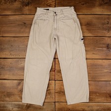 Vintage Nautica Cord Cordhose Hose 30x29 Baggy Carpenter Y2K Damen