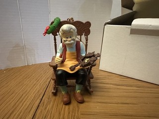 Disney Grolier Christmas Ornament. Geppetto.