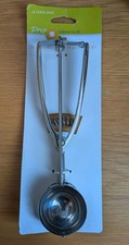 New Lakeland Traditional Ice Cream Ball Scoop Silver Classic Stainless Steel