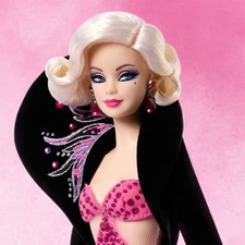 New 2026 - Mattel Creations - Barbie - 'Bob Mackie' Pink Glamor Doll - JBJ13