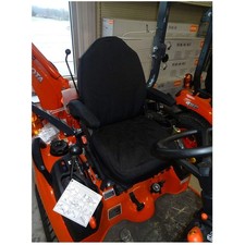 Waterproof Kubota Seat Covers - Black Endura