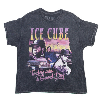 ICE CUBE Herren Band T-Shirt Grau L