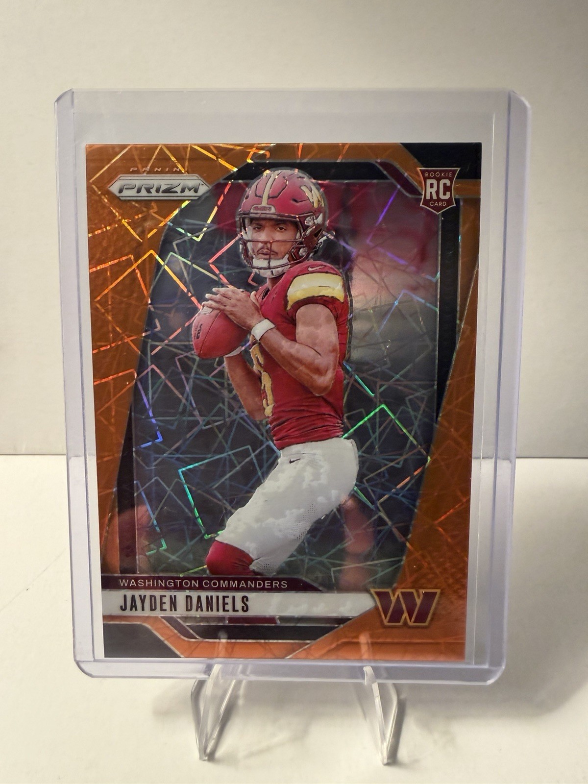 Jayden Daniels Panini Prizm #347 Lazer