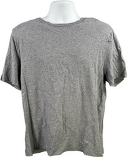 Banana Republic Men  s Gray Short Sleeve Authentic Fit Short Sleeve T-Shirt - L