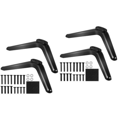 Set of 2 Fernseher Fuss Ständer Fernsehständer Montagehalterungen