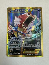 Carta Pokemon Gyarados EX 123/122 Breakpoint Secret rara Full Art Holo quasi nuova/LP