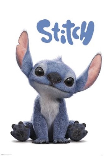 Lilo & Stitch - Live Action POSTER 61x91cm NEW Experiment 626 cute character - Picture 1 of 1