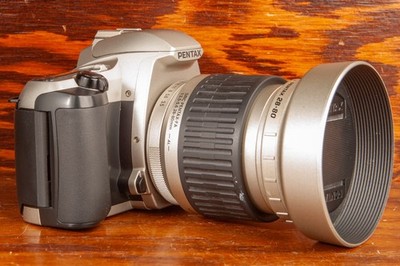 Pentax ZX-30 35mm Film SLR Camera W 28-80mm Zoom Lens Tested