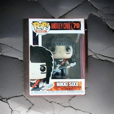 Funko Pop! Rocks Mötley Crüe Nikki Sixx #70 Vinyl Figure 2016