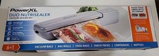 PowerXL- Duo NutriSealer 6-in-1 Vacuum Sealer Set Brand New