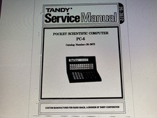 Tandy Pc-6 Service  Manual Digital