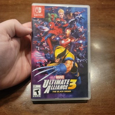Marvel:Ultimate Alliance 3:The Black Order(Nintendo Switch) First Print - Tested