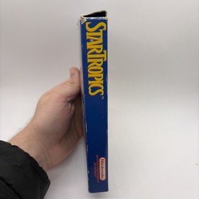 Startropics (Nintendo NES, 2000) CIB Complete With Manual