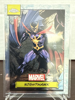 2024 Topps Chrome Marvel Nighthawk #139